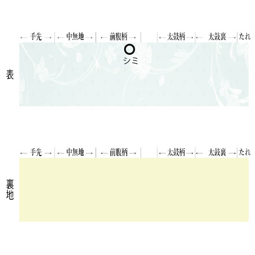 袋帯 正絹 生成り色（きなりいろ） 留袖用 螺鈿 引箔 御所車 帯丈446cm Aランク 六通 フォーマル クリーム系 1123014043315