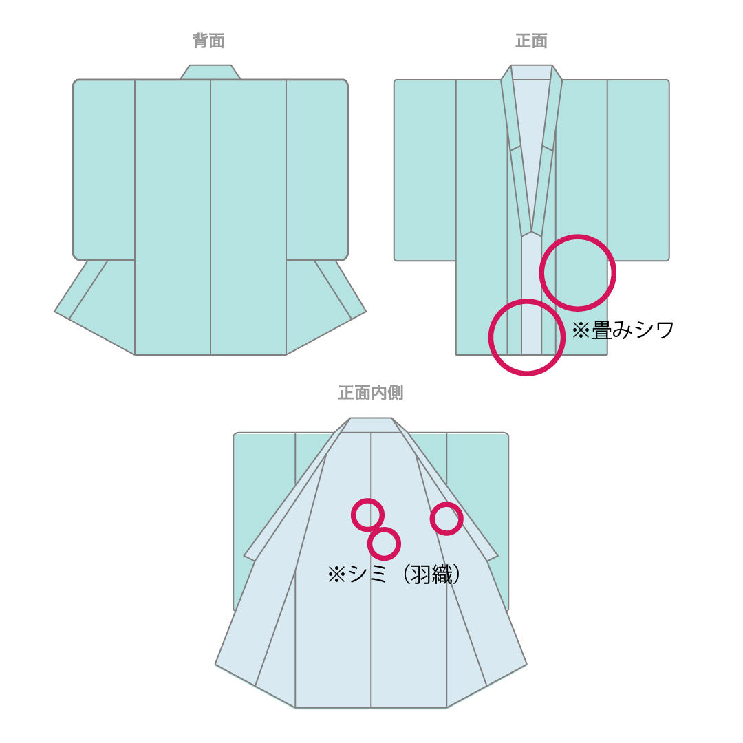 Men's Pure Silk A-Rank Kimono, Length 140cm, Sleeve Length 67.5cm, Tsumugi Pongee with Tortoiseshell Pattern, Lined, Blue, Item Number 1119001773417