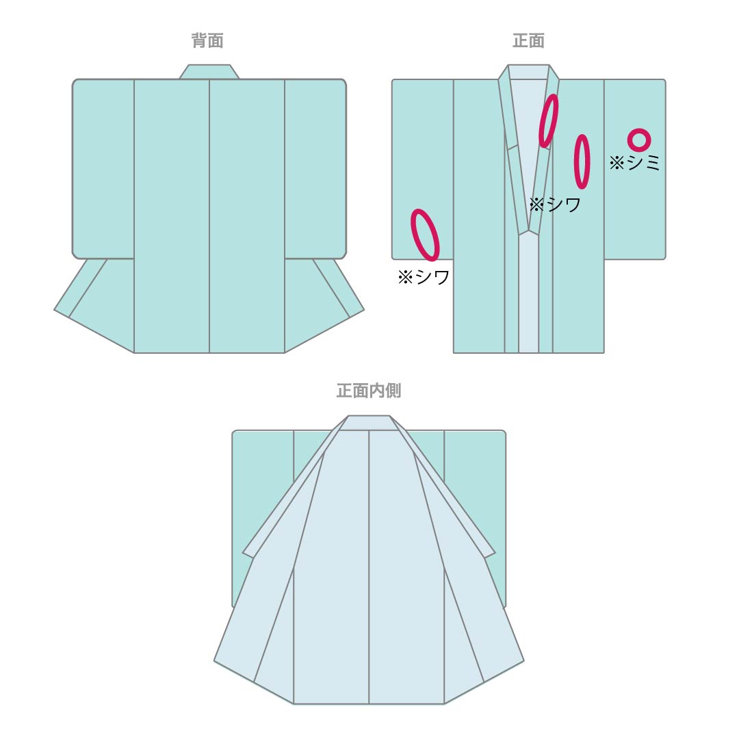 夏物 正絹 付下げ Sランク 身丈153cm 裄丈62.5cm 卯の花色（うのはないろ） ボカシ染 霞模様 絽 水色系 1132006402224