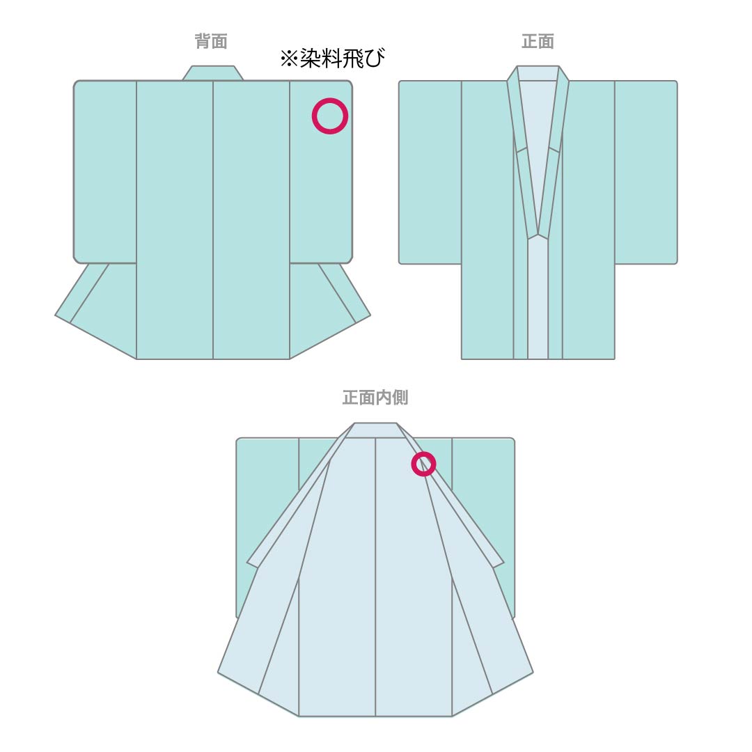 小紋 ポリエステル 身丈150.5cm 裄丈66cm 袷 紺瑠璃色（こんるりいろ） 型染 芝 草花 Sランク 紺系 1115005442118