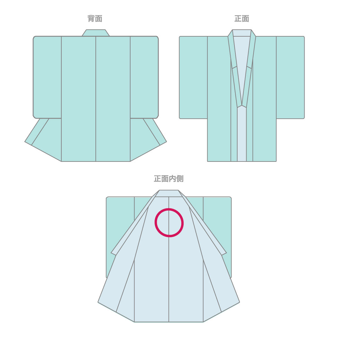 Homongi, pure silk, lined, length 164.5cm, sleeve length 65cm, wax color, pongee fabric, wave, A rank, beige, 1112003003425