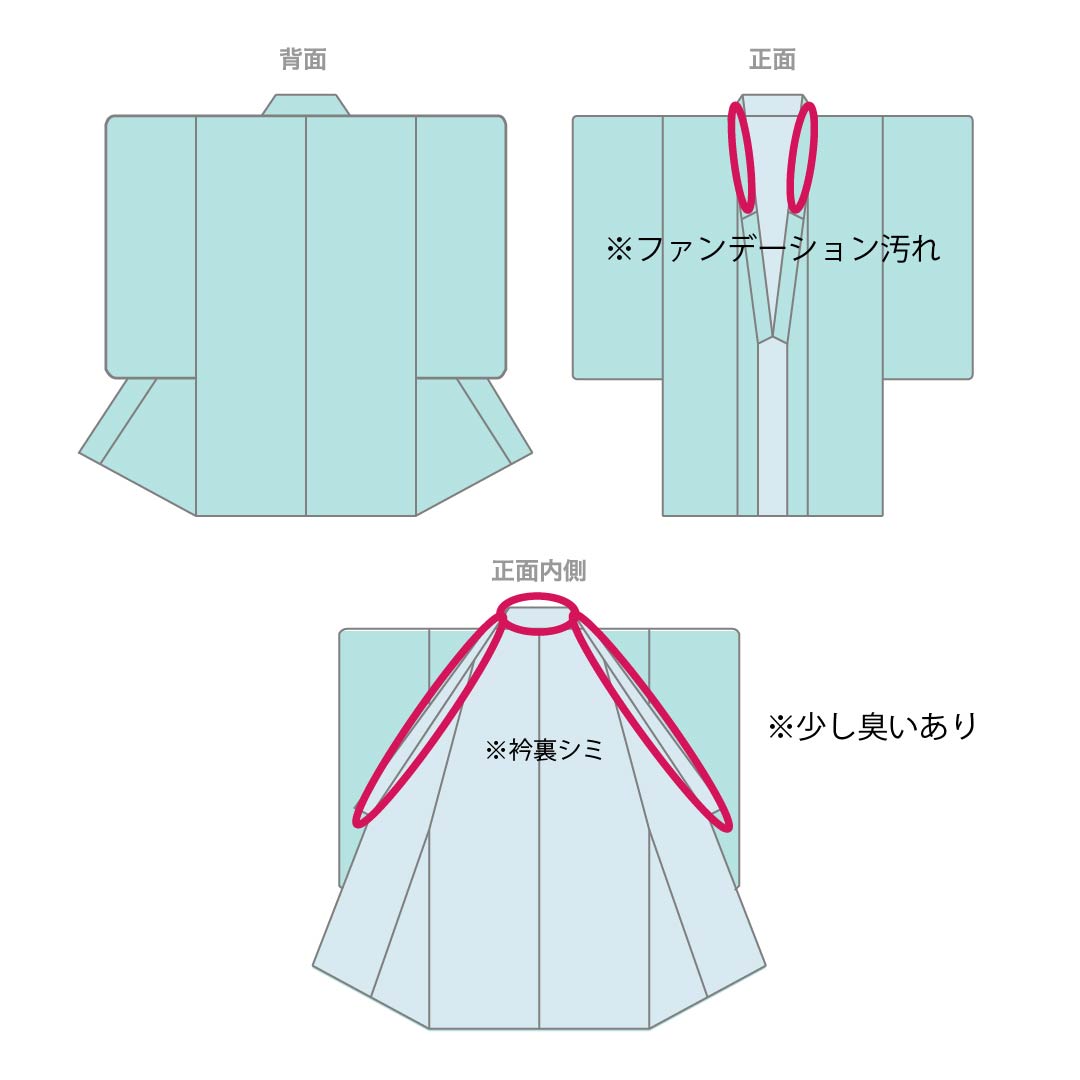 夏物 ポリエステル 付下げ Aランク 身丈153.5cm 裄丈64.5cm 草花模様 洗える着物 絽 黒系 1132005243210