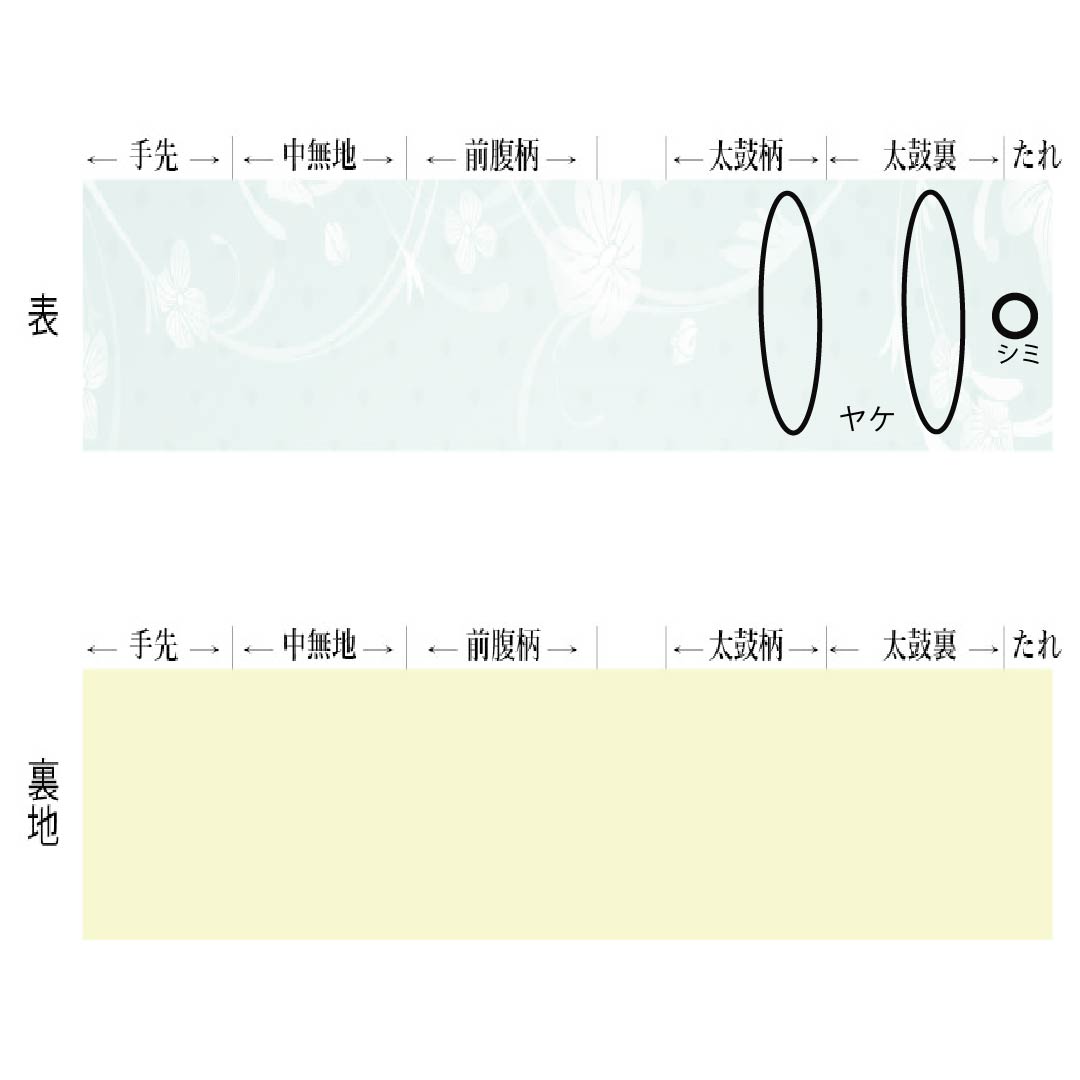 半幅帯 正絹 Aランク 蘇芳色（すおういろ） 夏帯 献上柄 帯丈396cm 紫系 1125004023320