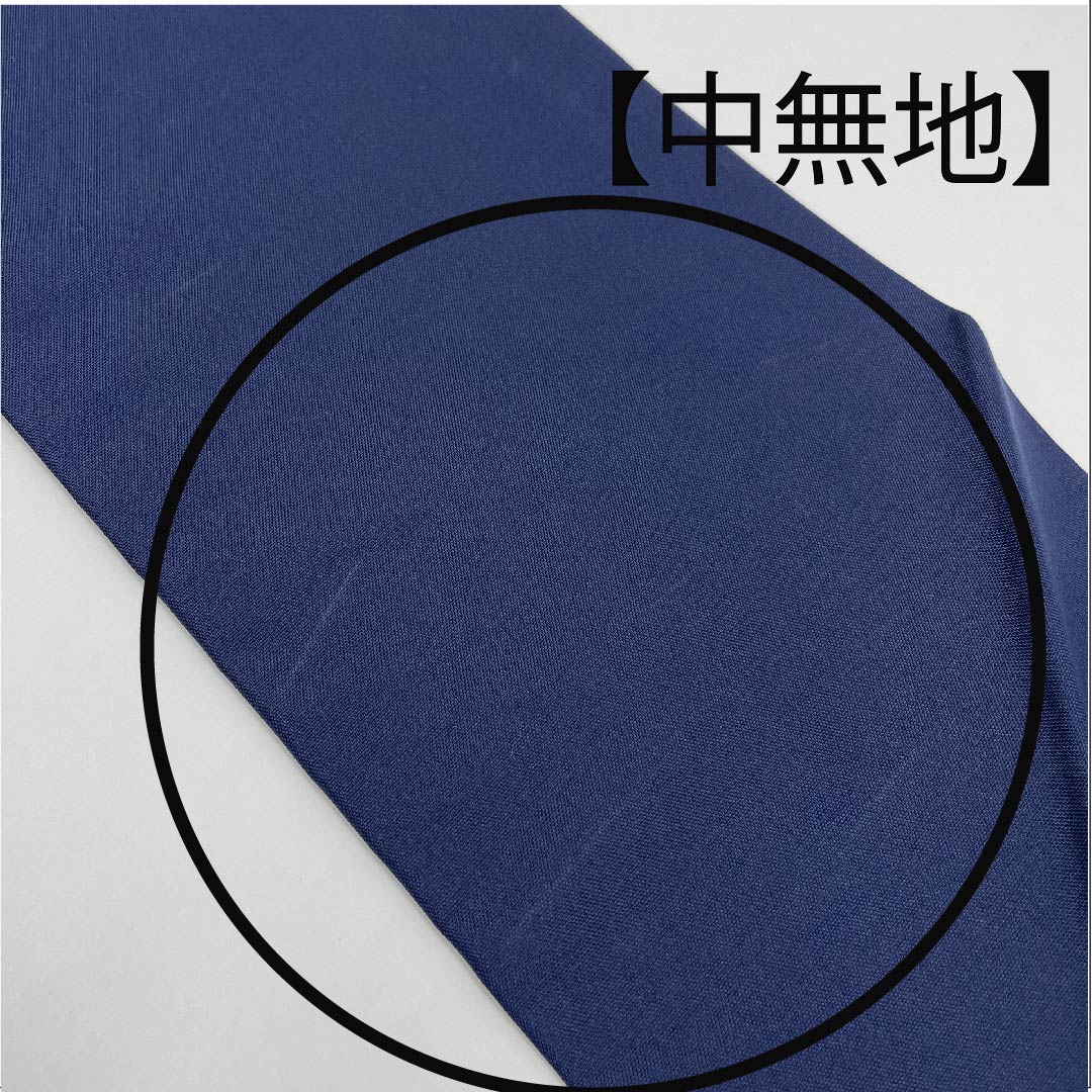 名古屋帯 紺色 唐花模様 帯丈356cm 正絹 Aランク ポイント柄 カジュアル 紺系 1124003033318  名古屋仕立て