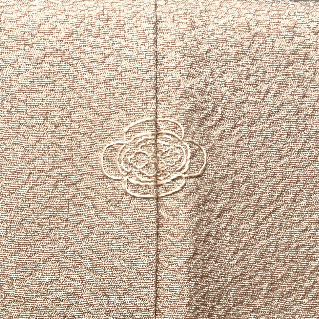 訪問着 袷 身丈154cm 裄丈62.5cm 惚色 蘇州刺繡 汕頭刺繡 木瓜 正絹 Sランク ピンク系 1112002692213
