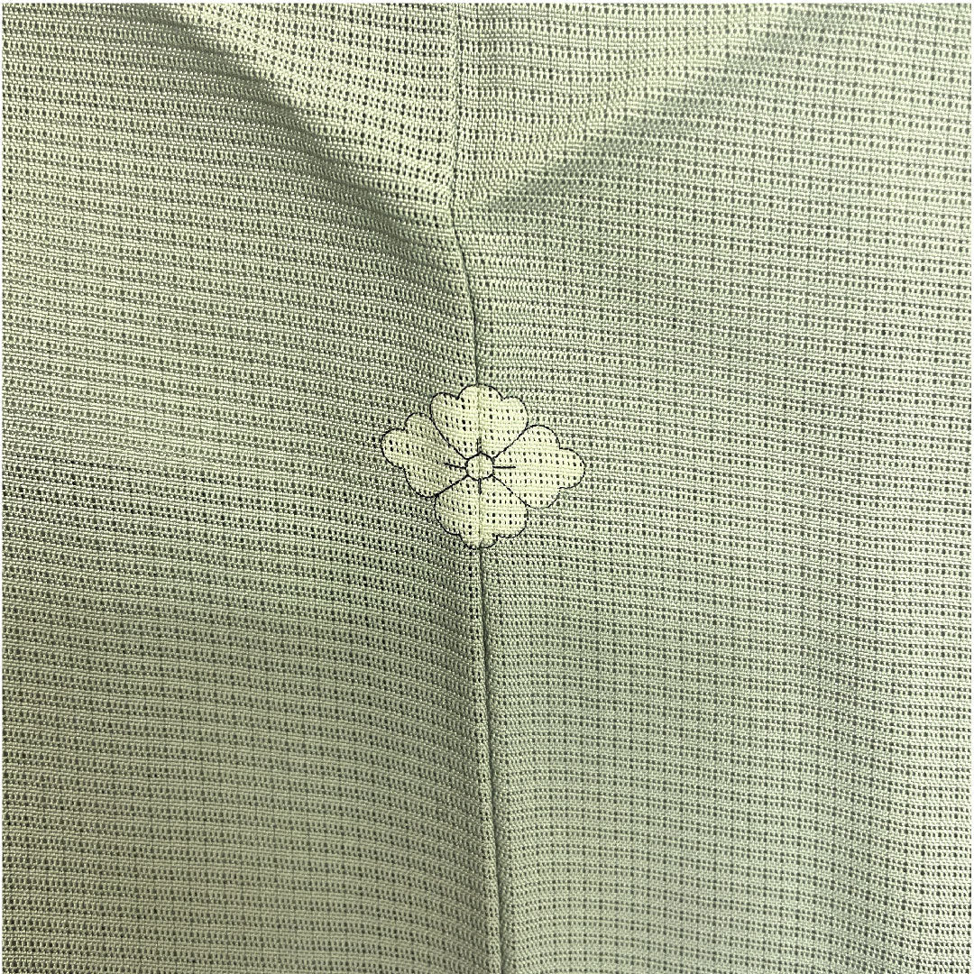 色留袖 身丈156.5cm 裄丈64cm 紗 庭園風景 作家物 正絹 Aランク 一つ紋 緑系 1111000153319