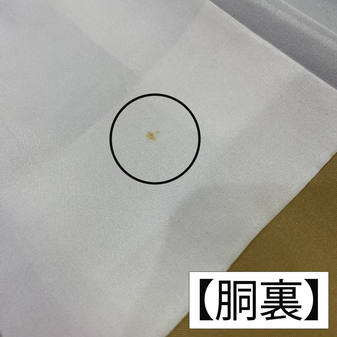 紬 正絹 身丈156.5cm 裄丈63cm 黒鼠色（くろねずいろ） 久米島紬 重要無形文化財 Bランク 袷 茶系 1116003504314