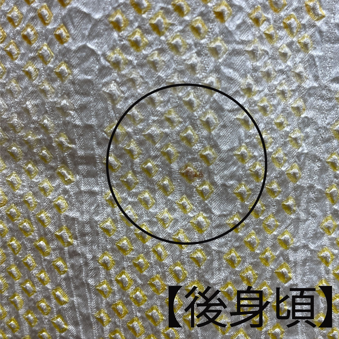 小紋 身丈153.5cm 裄丈60cm 袷  総絞り 幾何学模様  正絹 Sランク グラデ 1115002522299