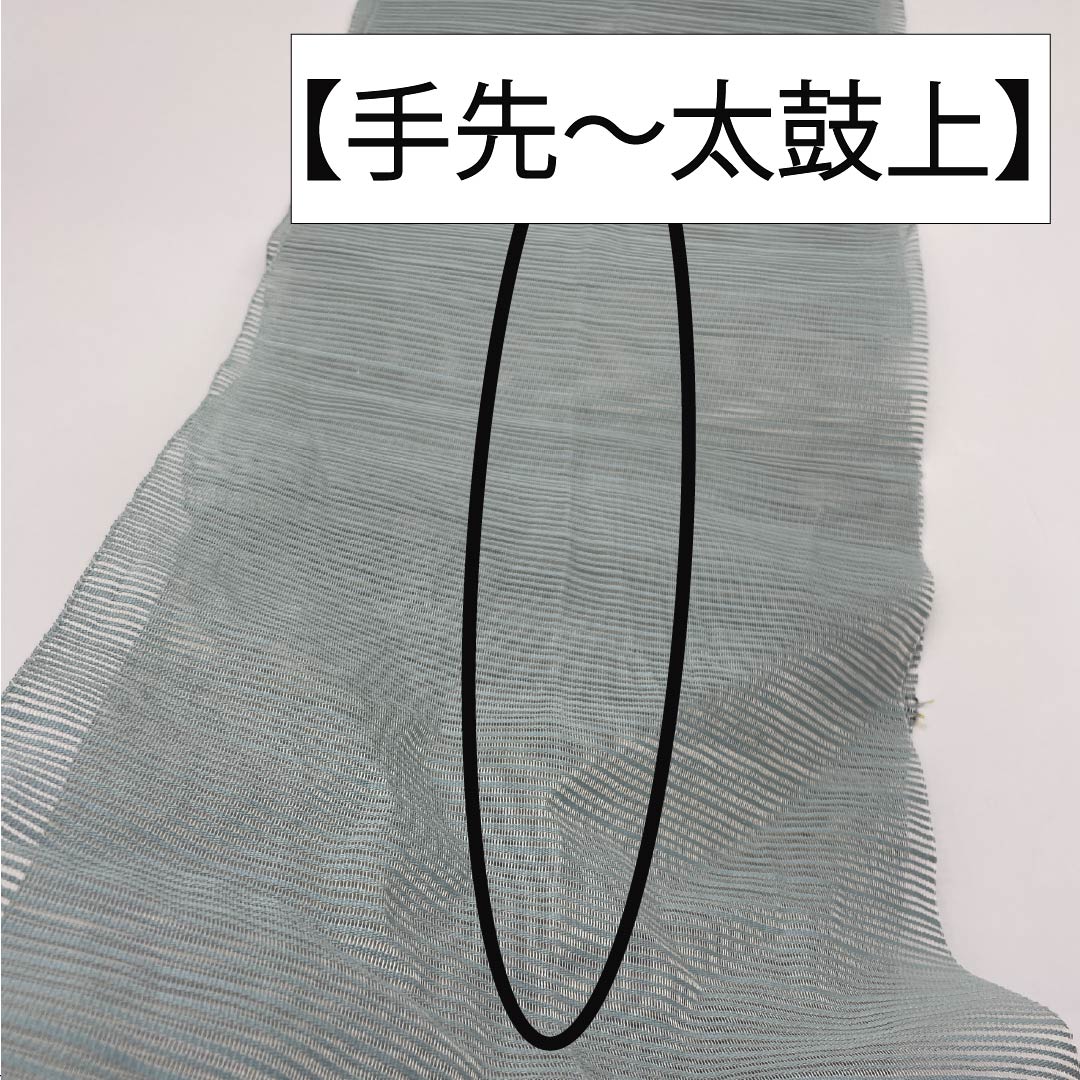 正絹　夏の絽の松葉仕立ての名古屋帯【抽象模様】No2820 正絹 夏の絽の松葉仕立ての名古屋帯【抽象模様】No2820 - メルカリ
