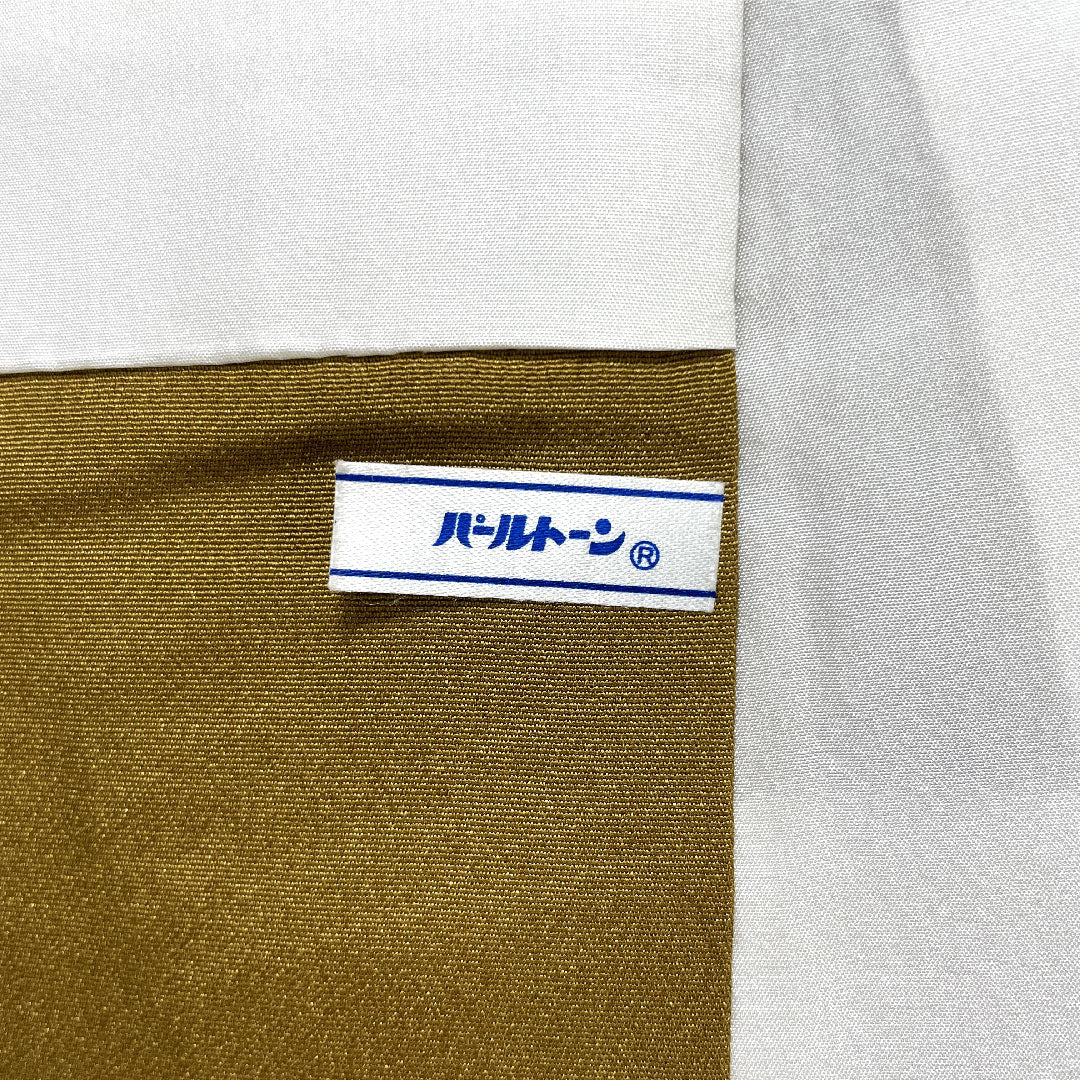 訪問着 正絹 袷 身丈156cm 裄丈66.5cm 木蘭色（もくらんじき） 桜 源氏香 パールトーン加工 Aランク 黄系 1112005433323