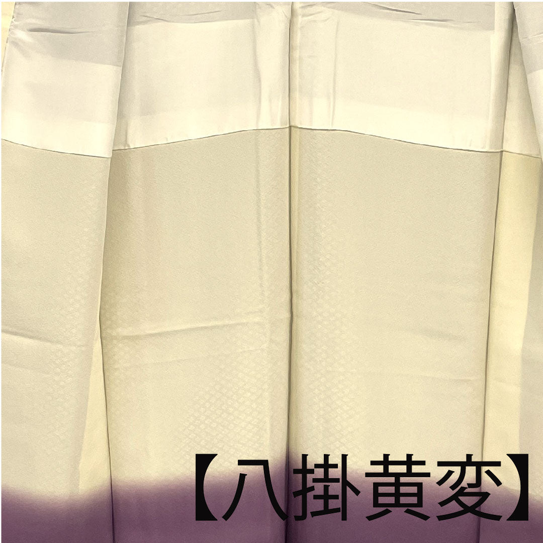 小紋 身丈155cm 裄丈64cm 袷  四つ菱  正絹 Sランク 紫系 1115001522320