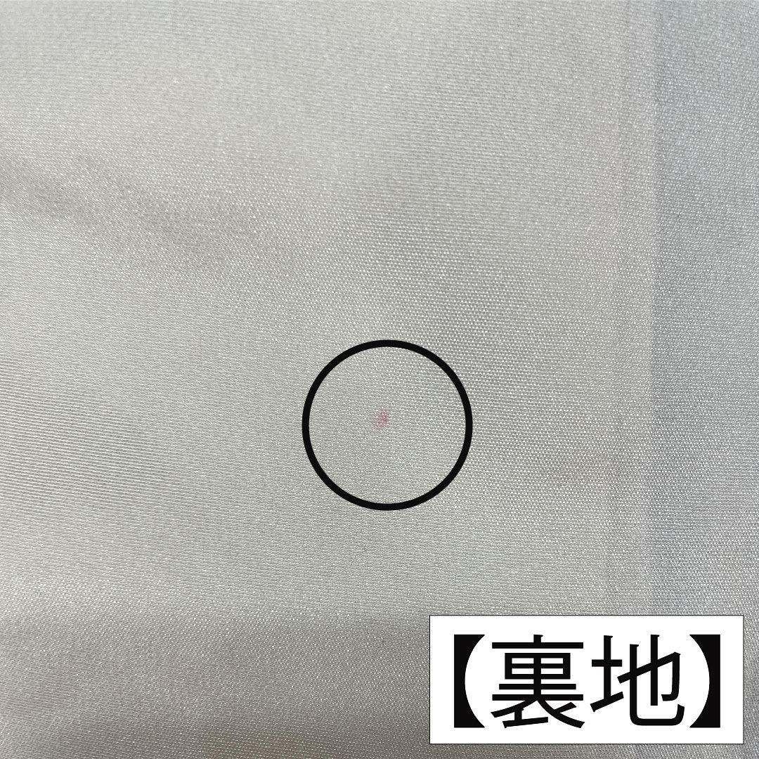 小紋 正絹 身丈162cm 裄丈63cm 袷 総絞り 疋田絞り Aランク 黒系 1115004653410