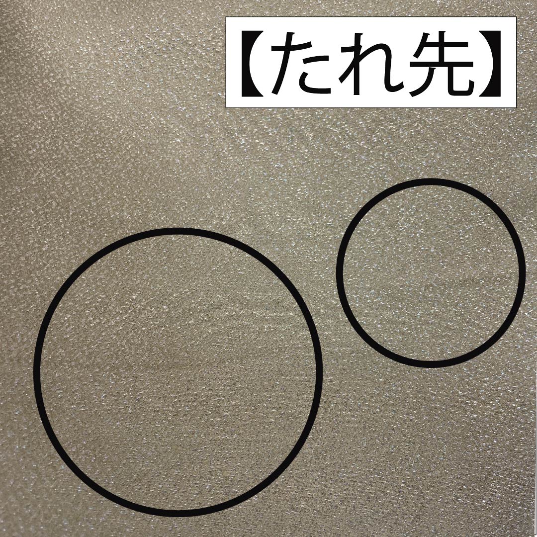 袋帯 正絹 丁子煤竹色（ちょうじすすたけいろ） ラメ 染帯 花模様 帯丈464cm Sランク ポイント柄 カジュアル ベージュ系 1123013082425