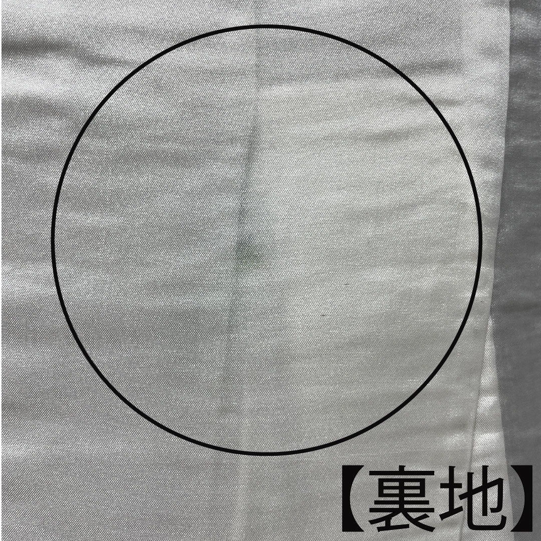 Tsumugi silk Length 159.5cm Sleeve length 65.5cm Geometric pattern S rank Awase Gradient 1116003032399