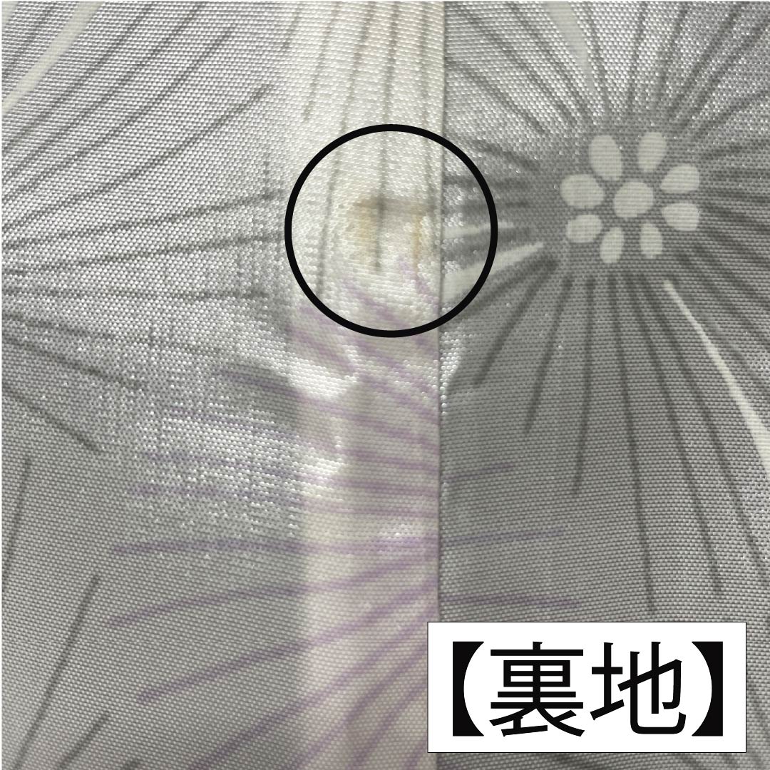 道行コート ポリエステル Sランク 身丈84cm 裄丈65cm 格子 単衣 黒系 1117001342910