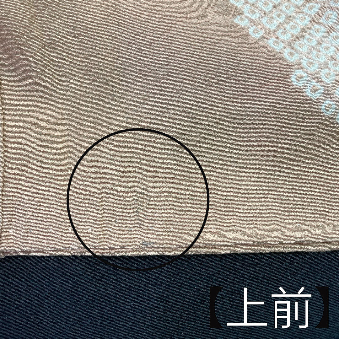 訪問着 正絹 袷 身丈153cm 裄丈62.5cm 部分絞り 吉祥文様 Aランク グラデーション系 1112003653299
