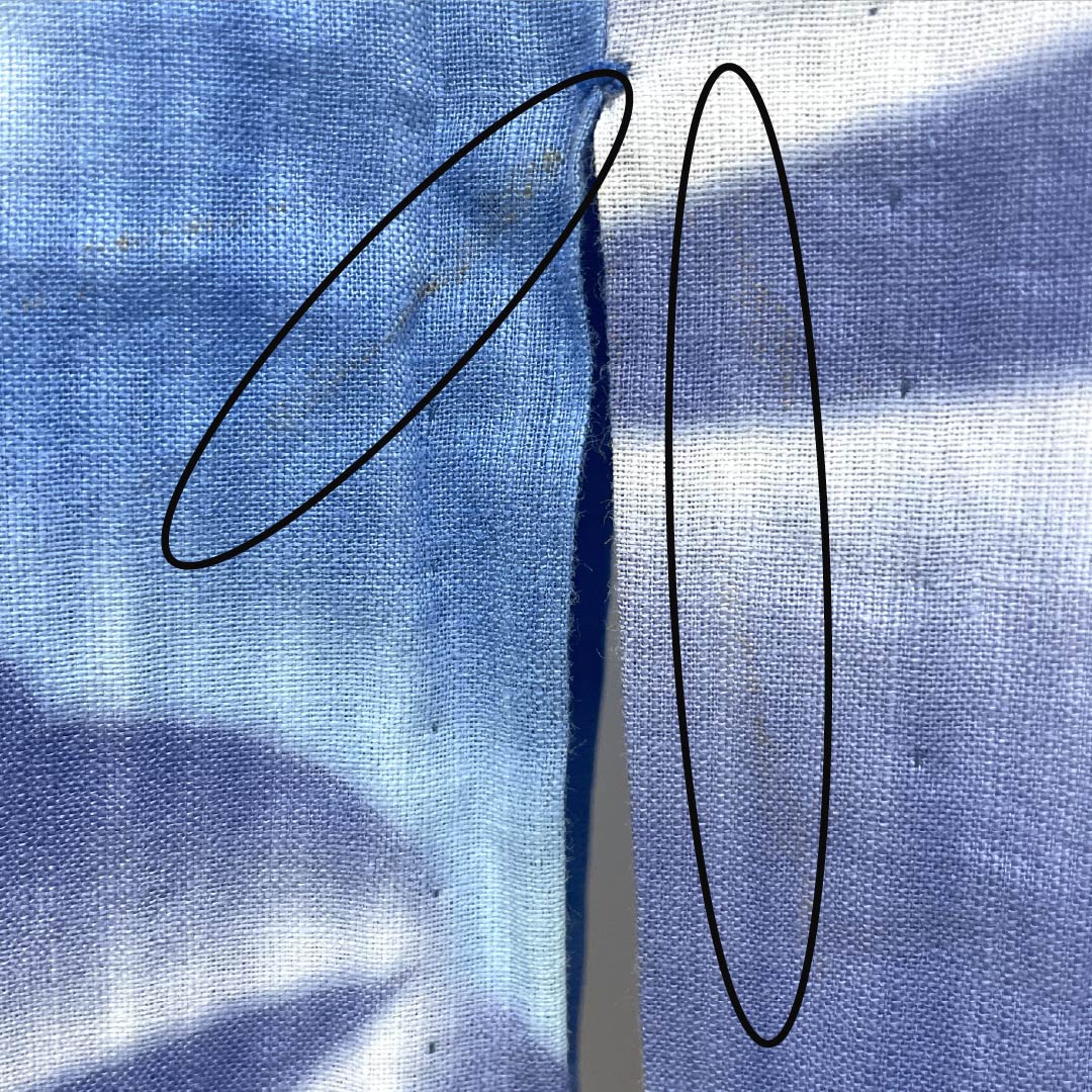 Yukata Cotton Length 163.5cm Sleeve length 66cm A rank Single layer Blue Sky color Morning glory 1118005243417