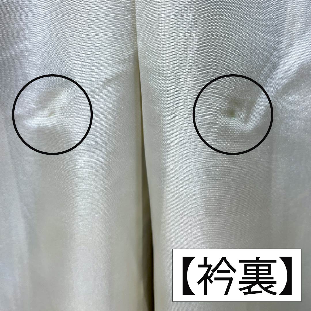小紋 正絹 Aランク 身丈158.5cm 裄丈62.5cm 袷 型染 蝶 黒系 1115006813310