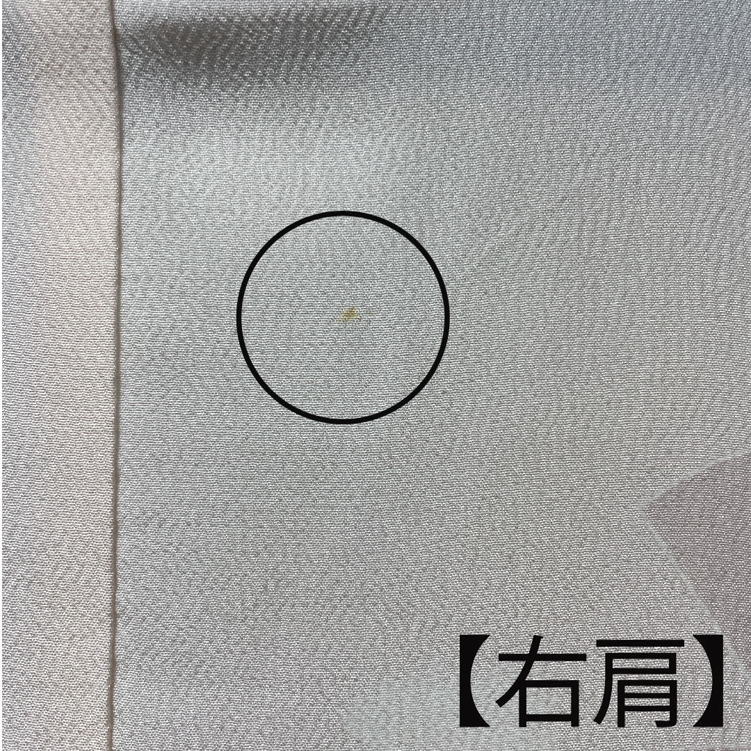 長襦袢 正絹 身丈127cm 裄丈64.5cm 単衣  フォーマル 扇面 草花模様  Sランク ピンク系 1129000562213