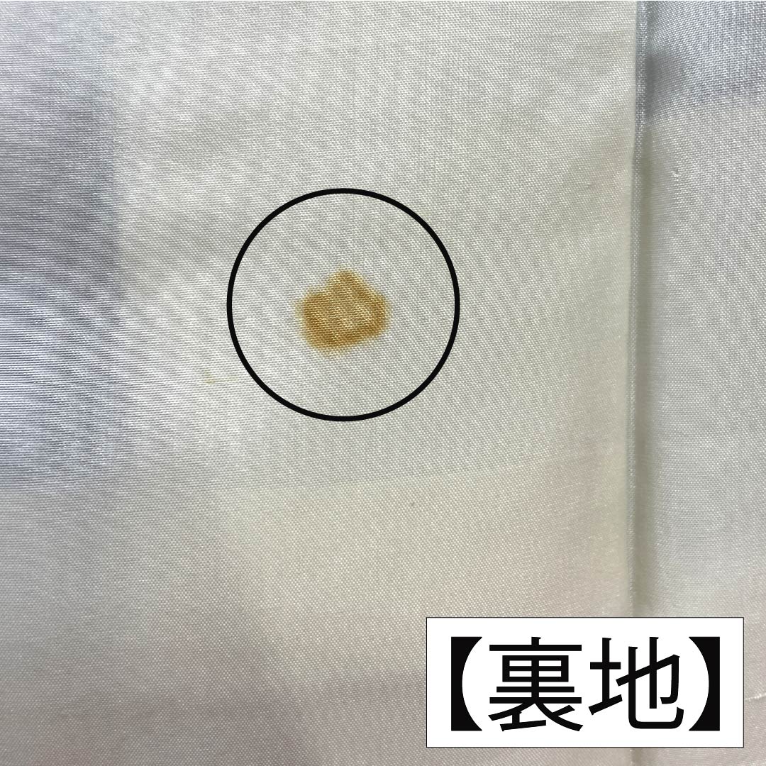 小紋 正絹 身丈159cm 裄丈64.5cm 袷 金碧珠色（きんぺきしゅいろ） 京友禅 割付 花 しつけ糸付き Aランク 青系 1115005753317