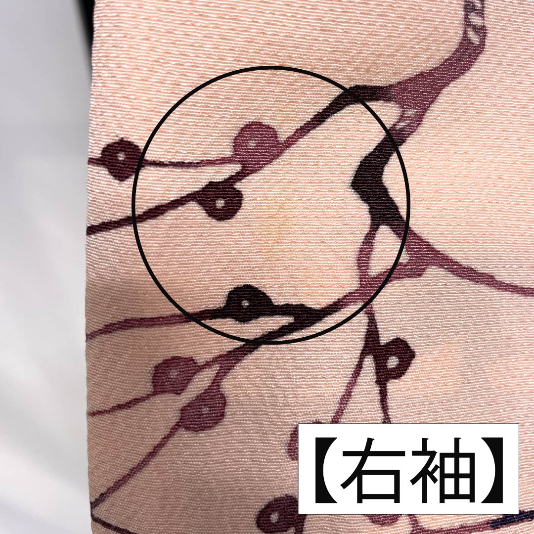 小紋 正絹 Sランク 身丈153.5cm 裄丈64cm 袷 乙女色（おとめいろ） 京紅型 茶屋辻 ピンク系 1115007702213