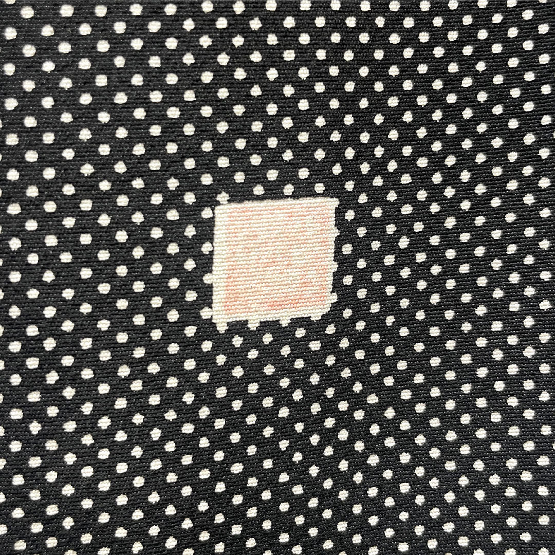Homongi, pure silk, lined, length 161cm, sleeve length 64.5cm, good manners, abstract pattern, basting thread included, unused, S rank, black, 1112005122410