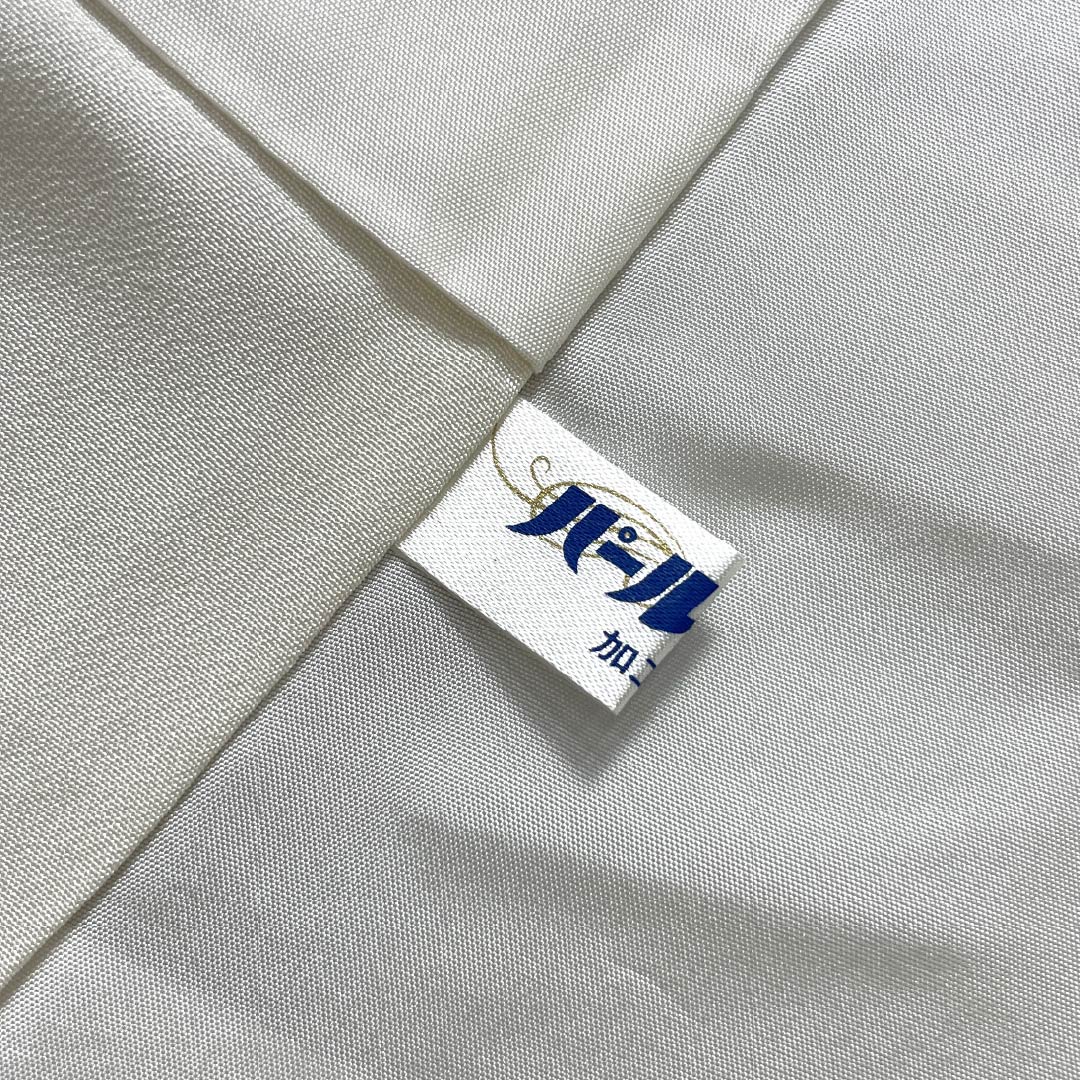 訪問着 正絹 Aランク 袷 身丈160cm 裄丈62.5cm 丁子煤竹色（ちょうじすすたけいろ） 琉球紅型 雪輪 鳳凰 風景 パールトーン加工 ベージュ系 1112007273425