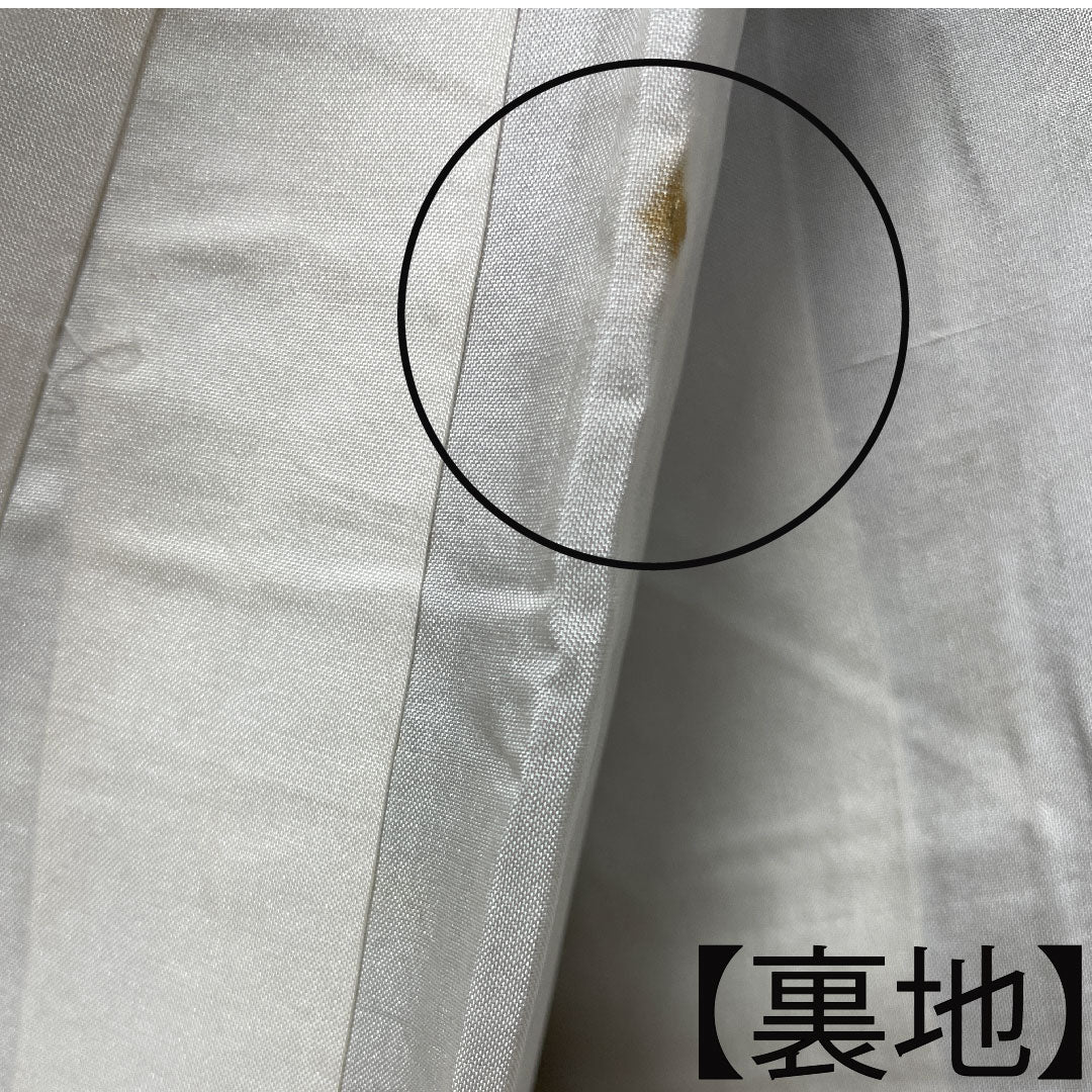 大島紬 身丈150cm 裄丈62.5cm 経緯絣 ９マルキ 正絹 Aランク 袷 茶系 1116002753114