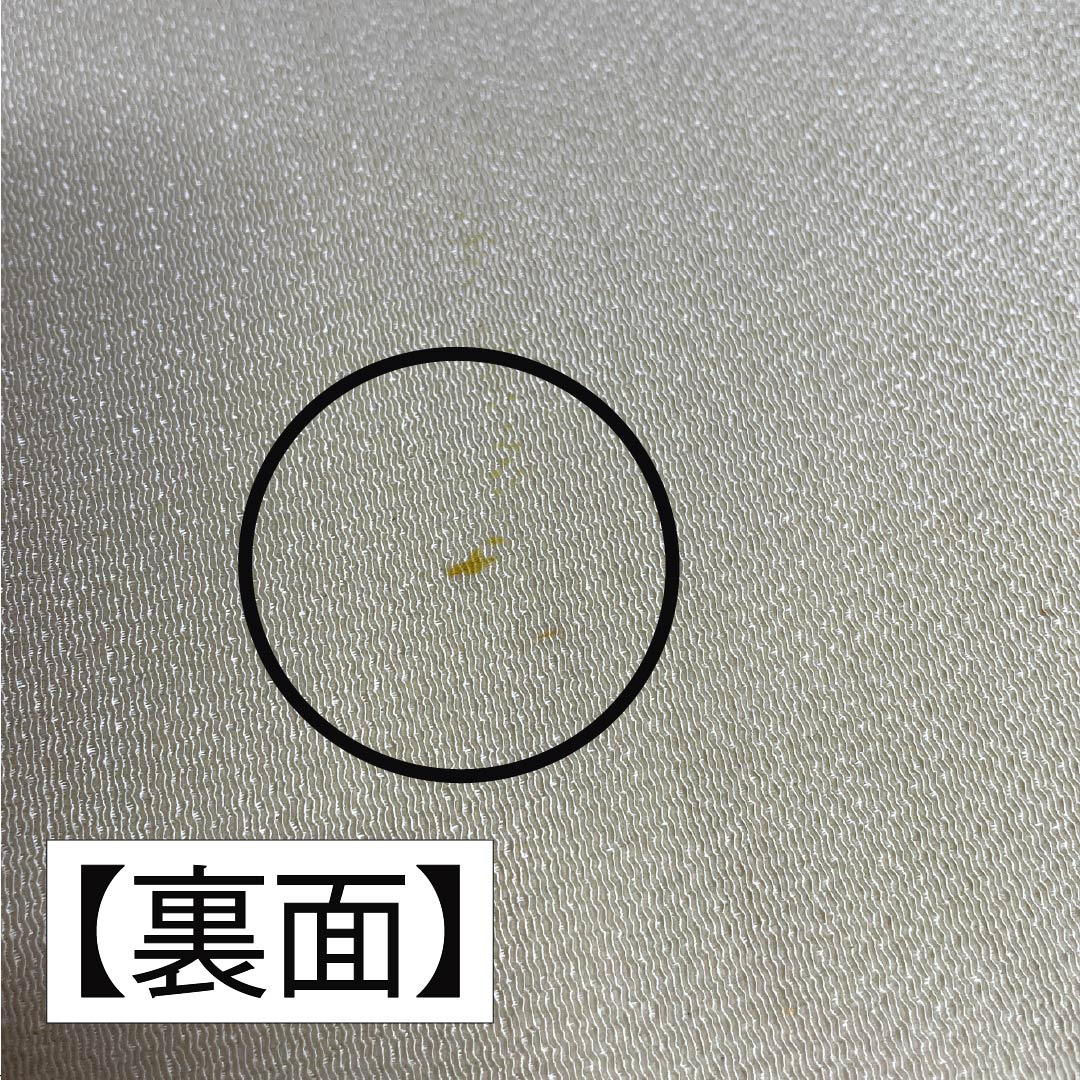 Nagoya obi, pure silk, gyoshikou-iro (fish roe yellow), Kyoto Bingata, Bingata-style pattern, landscape pattern, obi length 341cm, A rank, six-pass, semi-formal, beige, 1124007213325, Nagoya style