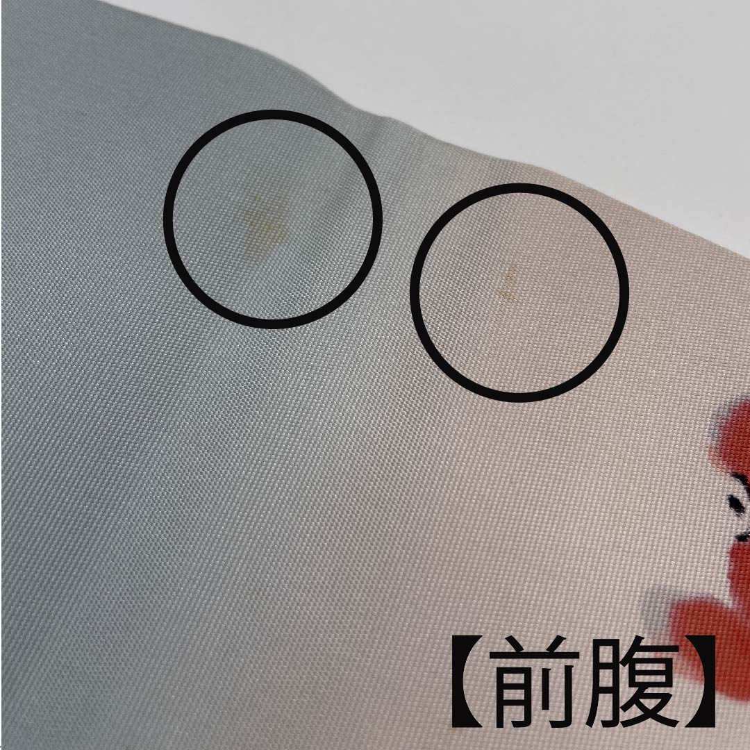 名古屋帯 白藍色 塩瀬 鯉 滝登り 帯丈383cm 正絹 Aランク ポイント柄 カジュアル 水色系 1124005613324  名古屋仕立て