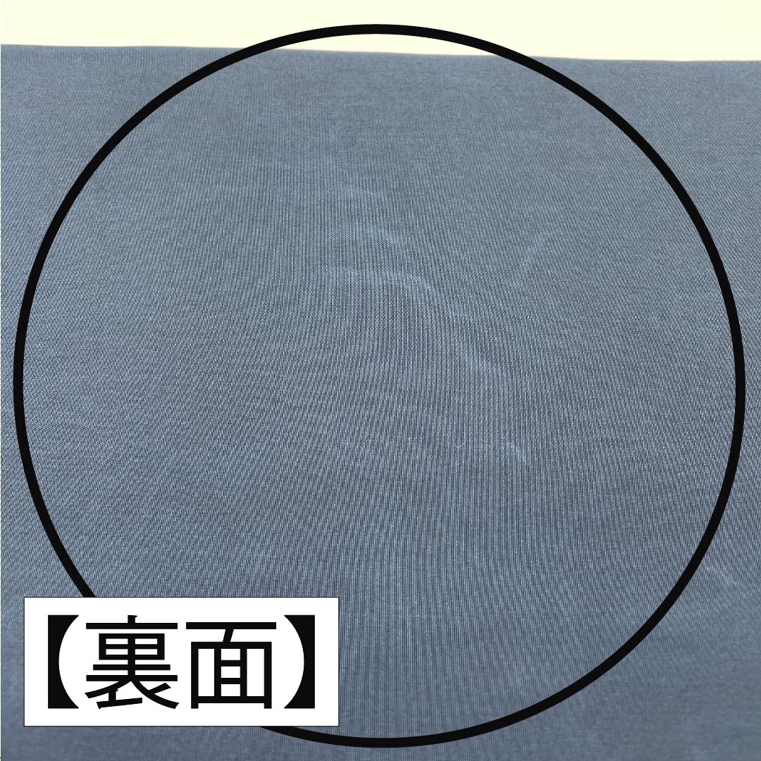 名古屋帯 韓藍色（からあいいろ） 京紅型 藍型調 梅 帯丈355cm 正絹 Sランク 全通 カジュアル 白系 1124006872311 名古屋仕立て