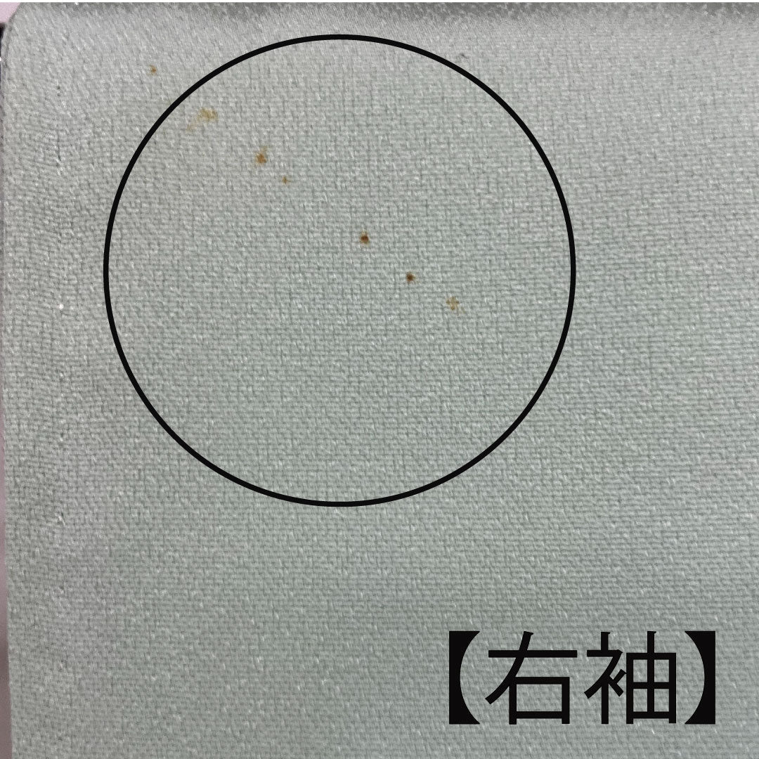 色留袖 身丈161.5cm 裄丈63cm 袷 錆青磁色 寿光織 風景模様 抱き茗荷 正絹 Bランク 三つ紋 緑系 1111000454419