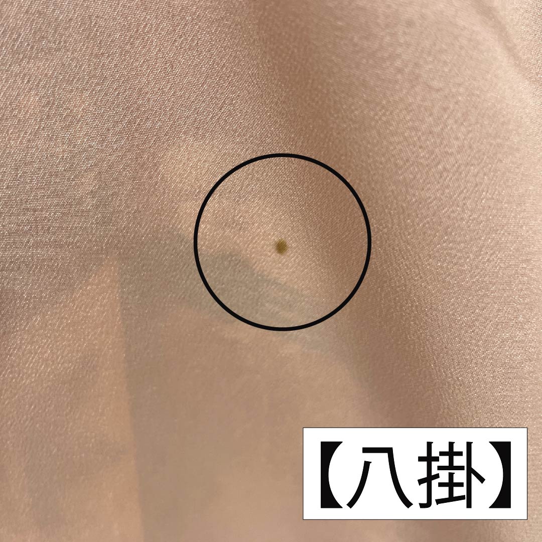 小紋 正絹 Aランク 身丈158.5cm 裄丈64cm 袷 薄肉色（うすにくいろ） 京紅型 吉祥文様 しつけ糸付き 白系 1115006983311