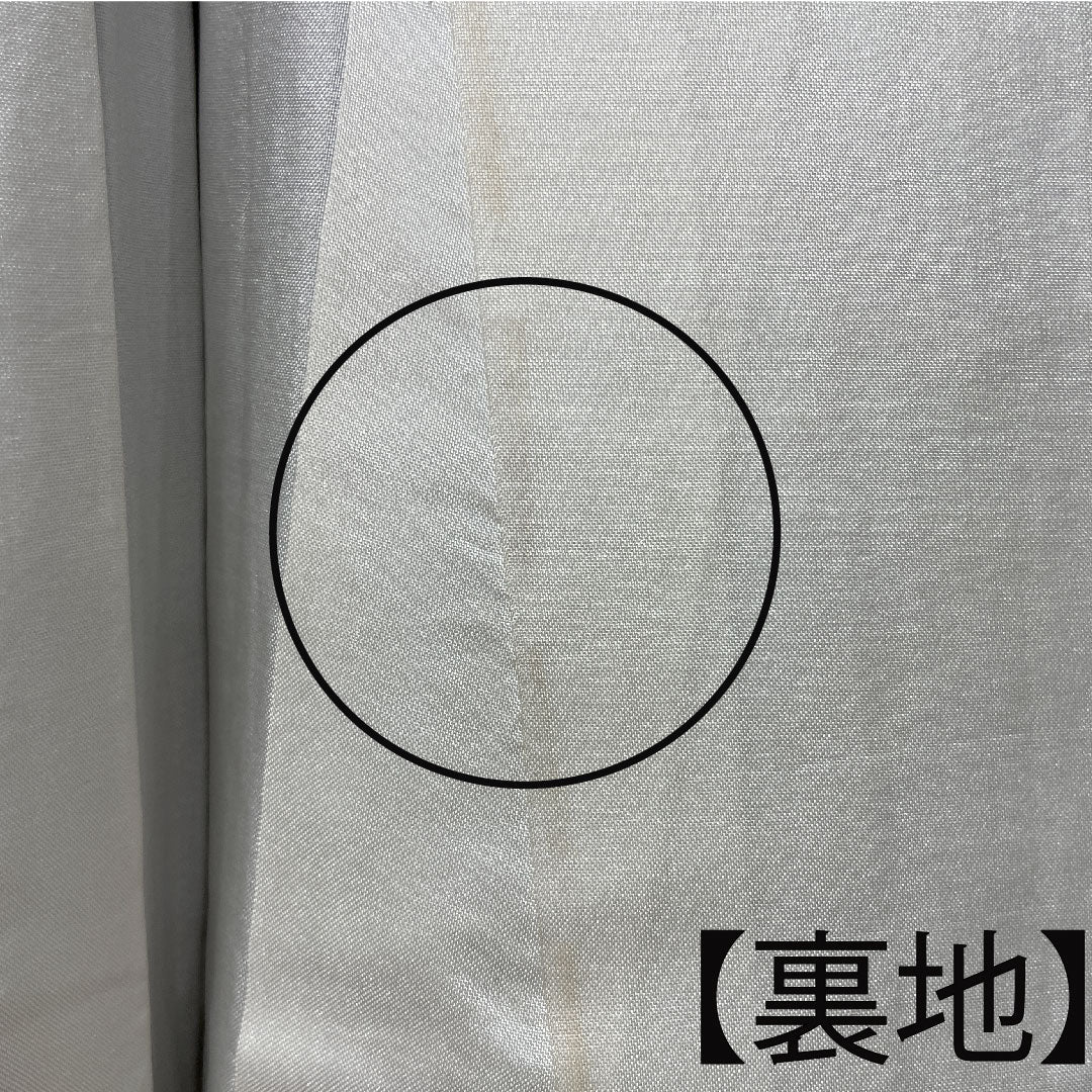 大島紬 身丈150cm 裄丈62.5cm 経緯絣 ９マルキ 正絹 Aランク 袷 茶系 1116002753114