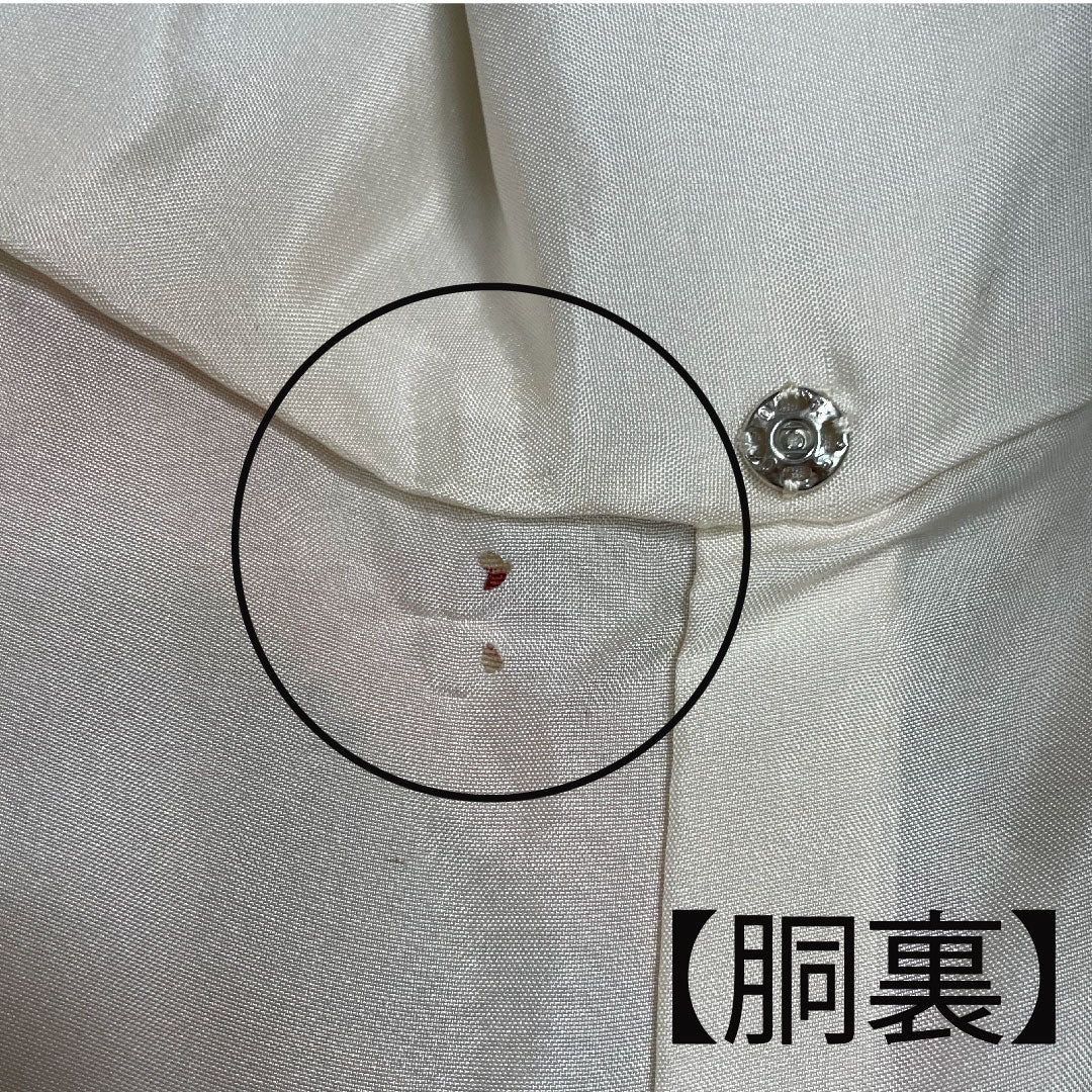 振袖 身丈155.5cm 裄丈64.5cm 袷  芥子色 京紅型 草花模様  正絹 Aランク 黄系 1113000893323