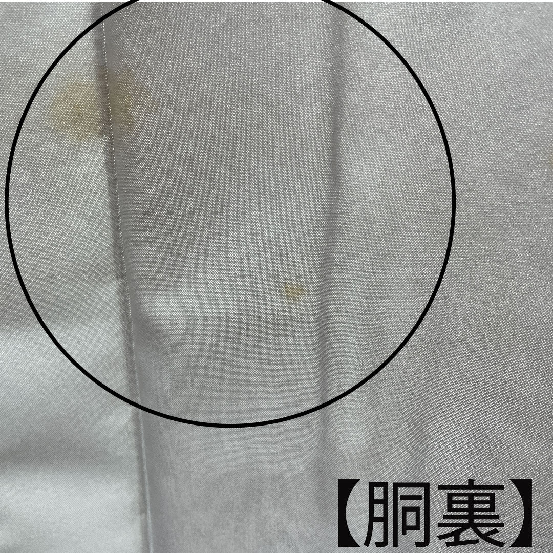 色無地 ポリエステル 帯紅色 洗える着物 しつけ糸付き 中陰桔梗  身丈156.5cm 裄丈61.5cm 単衣  Aランク ピンク系 1114000683313