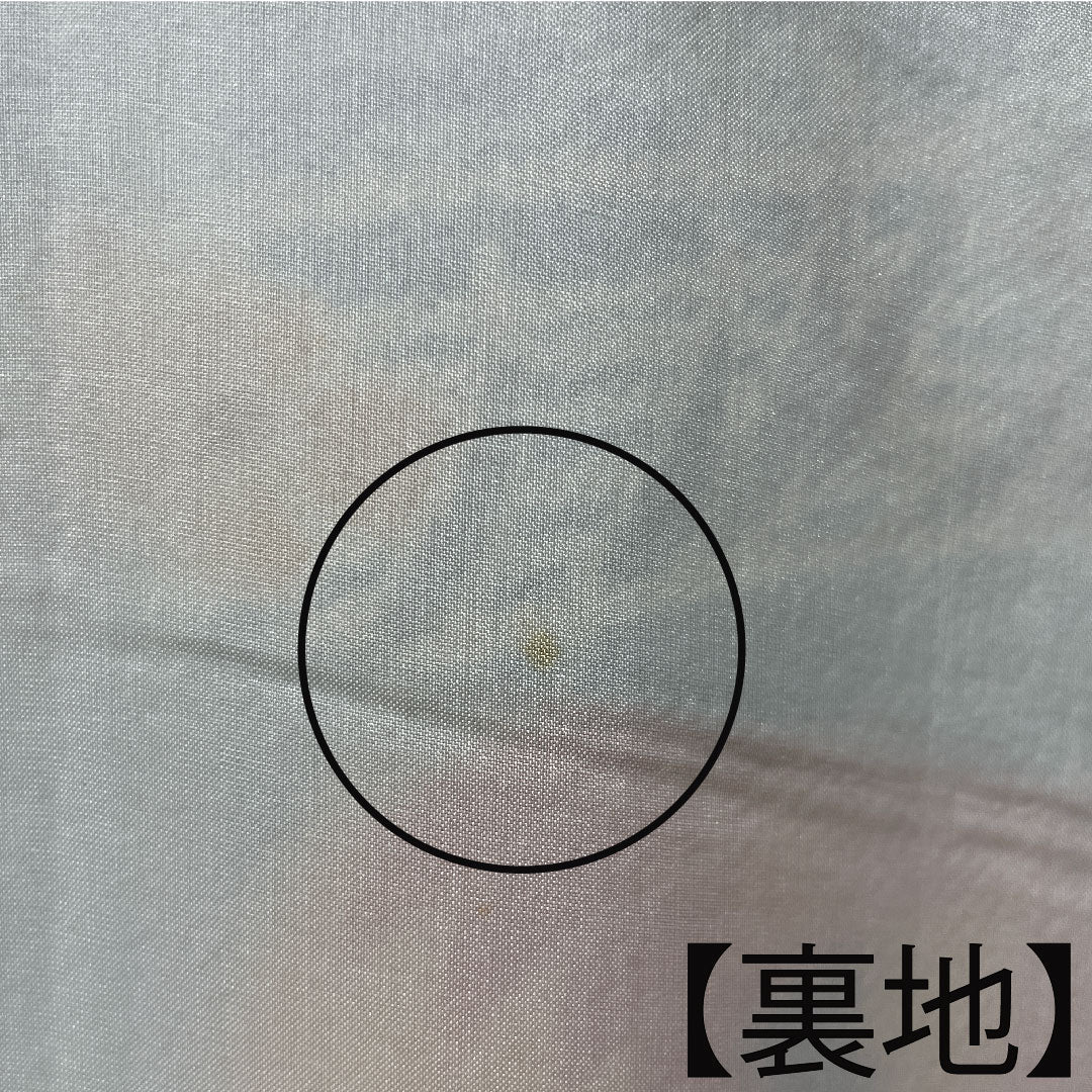振袖 身丈156.5cm 裄丈64cm 袷  天青色 京紅型 吉祥文様  正絹 Aランク 青系 1113001653317