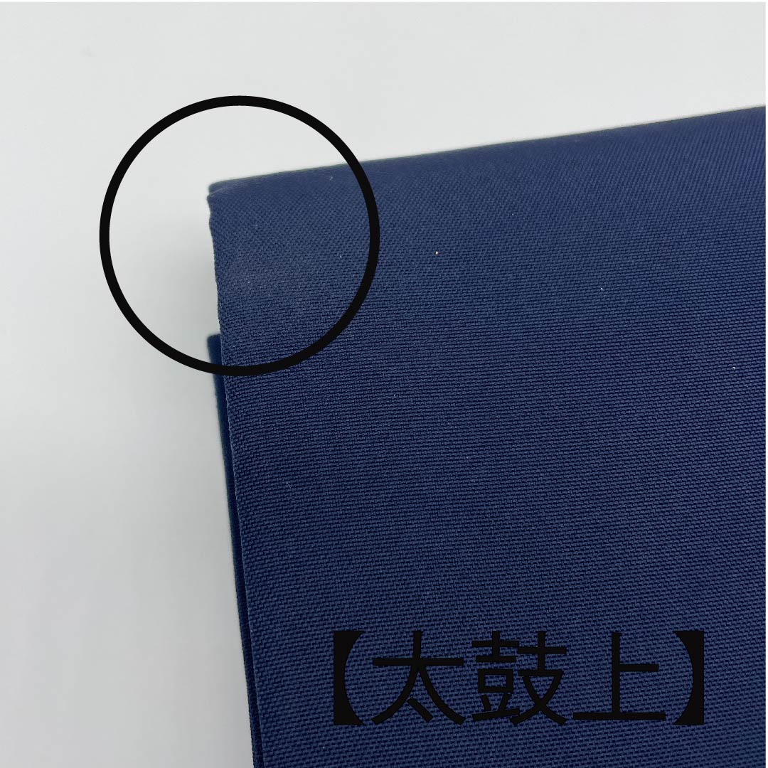 名古屋帯 紺色 唐花模様 帯丈356cm 正絹 Aランク ポイント柄 カジュアル 紺系 1124003033318  名古屋仕立て