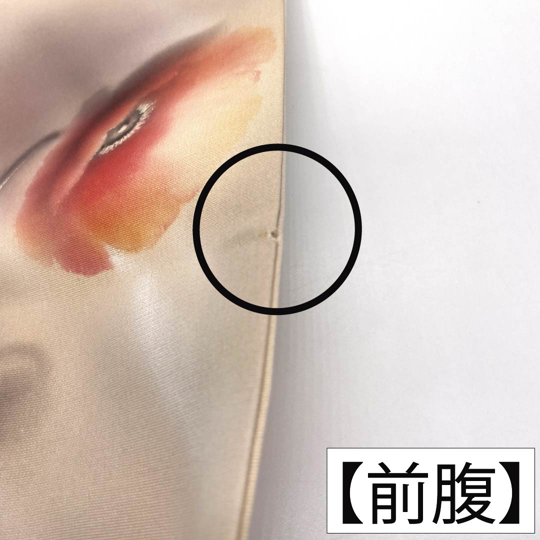 名古屋帯 正絹 Aランク 名古屋仕立て 砥粉色（とのこいろ） 作家物 花瓶に花 染め帯 帯丈351cm ポイント柄 セミフォーマル ピンク系 1124014253313