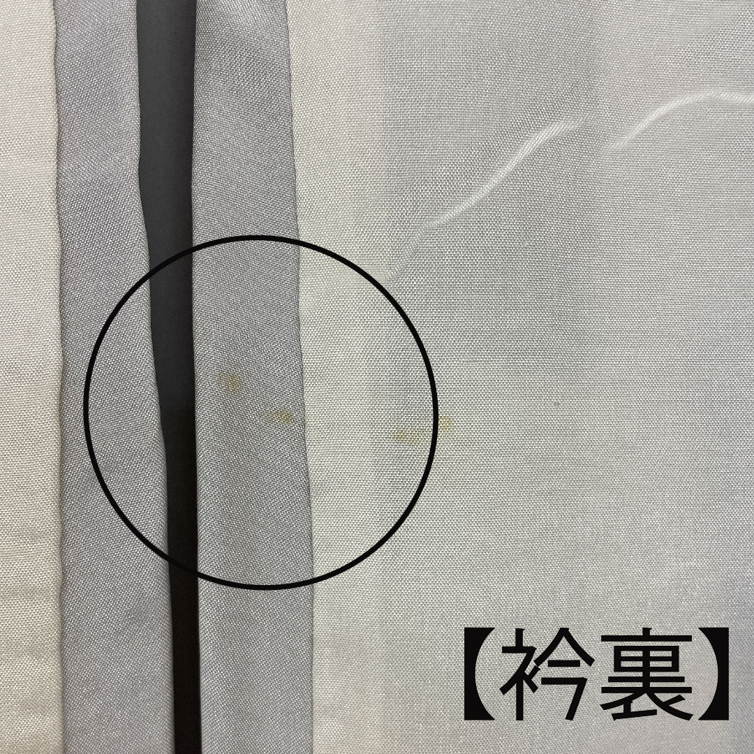 小紋 身丈163cm 裄丈64cm 袷  江戸小紋 鮫柄  正絹 Aランク 紫系 1115001433420