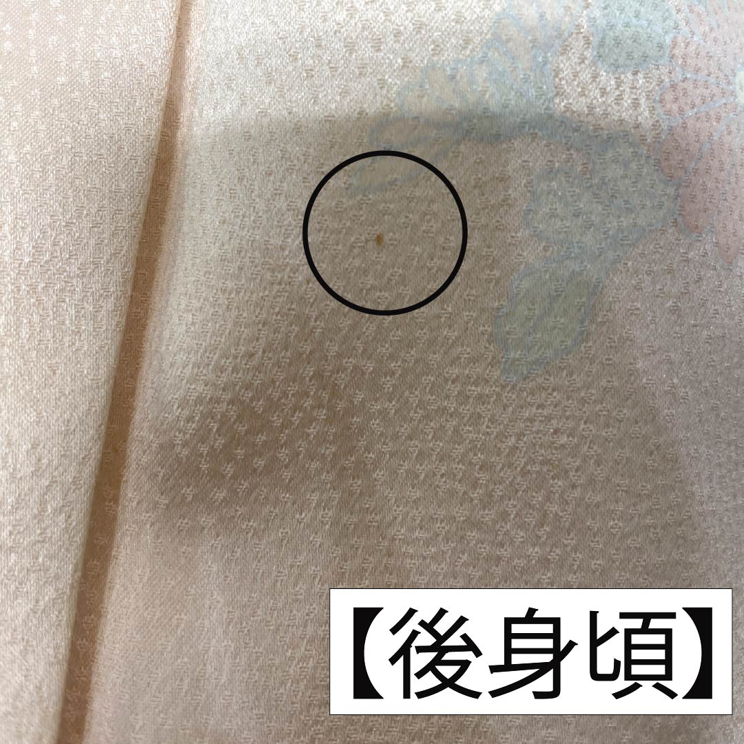 訪問着 正絹 Sランク 袷 身丈158cm 裄丈63cm 乙女色（おとめいろ） 京友禅 草花 重ね衿付き ピンク系 1112006532313