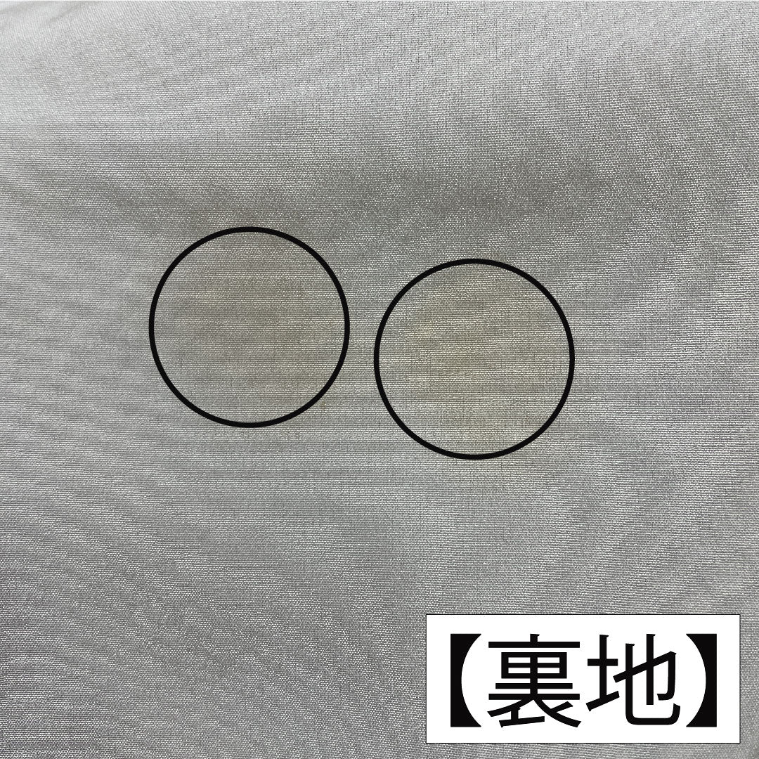 小紋 正絹 身丈156cm 裄丈63.5cm 袷 総絞り 疋田絞り Aランク 黒系 1115004633310