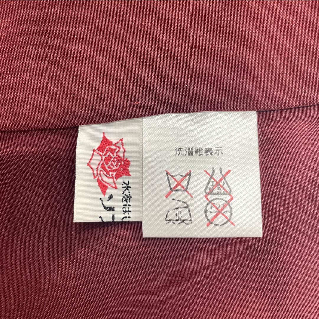 小紋 正絹 身丈166.5cm 裄丈70cm 袷 砧青磁色（きぬたせいじいろ） 型染 よろけ縞 梅鉢 ソフトガード Sランク 水色系 1115005332524