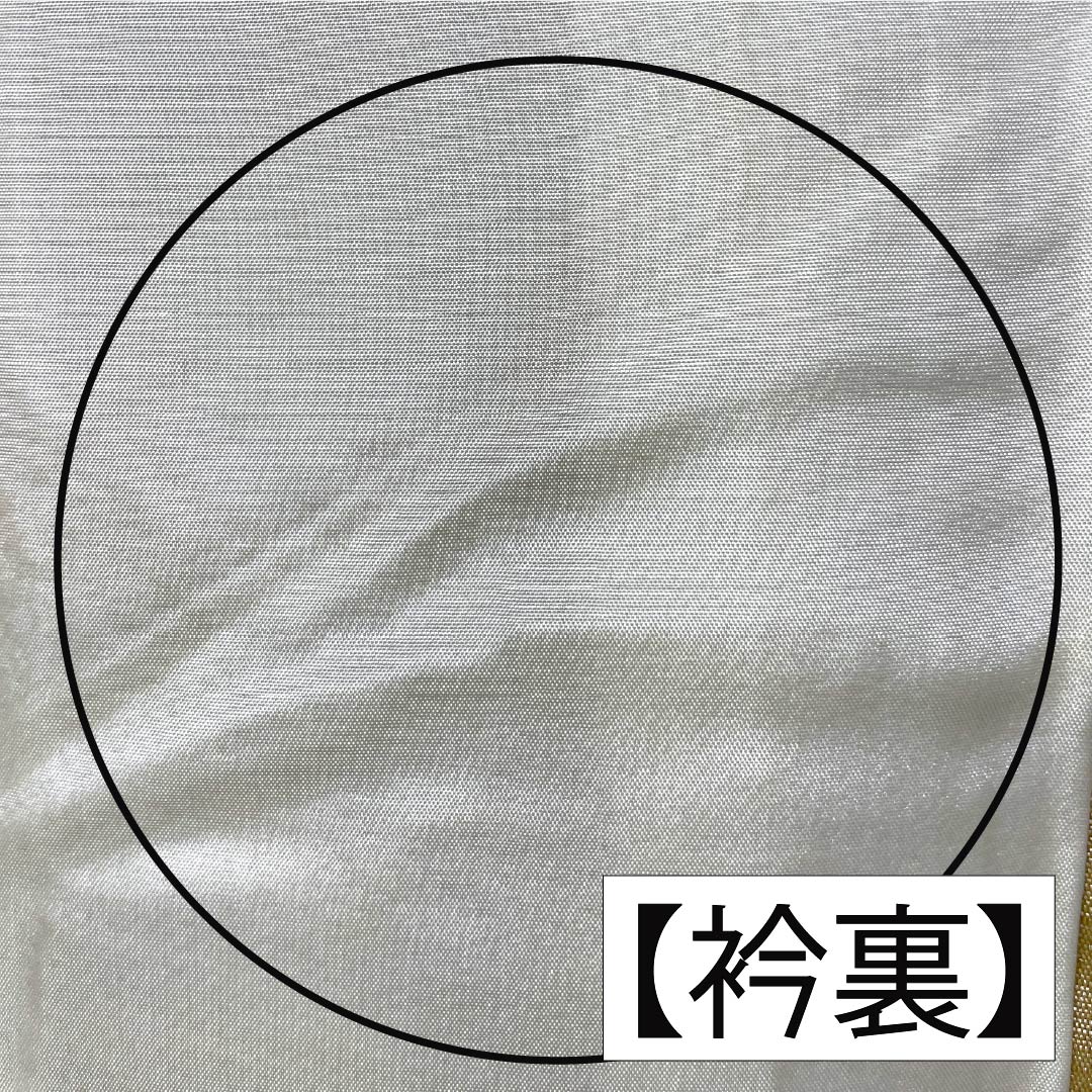 紬 正絹 Aランク 身丈158cm 裄丈63cm 枯野色（かれのいろ） 縞 雲取り 古典柄 単衣 ベージュ系 1116004273325