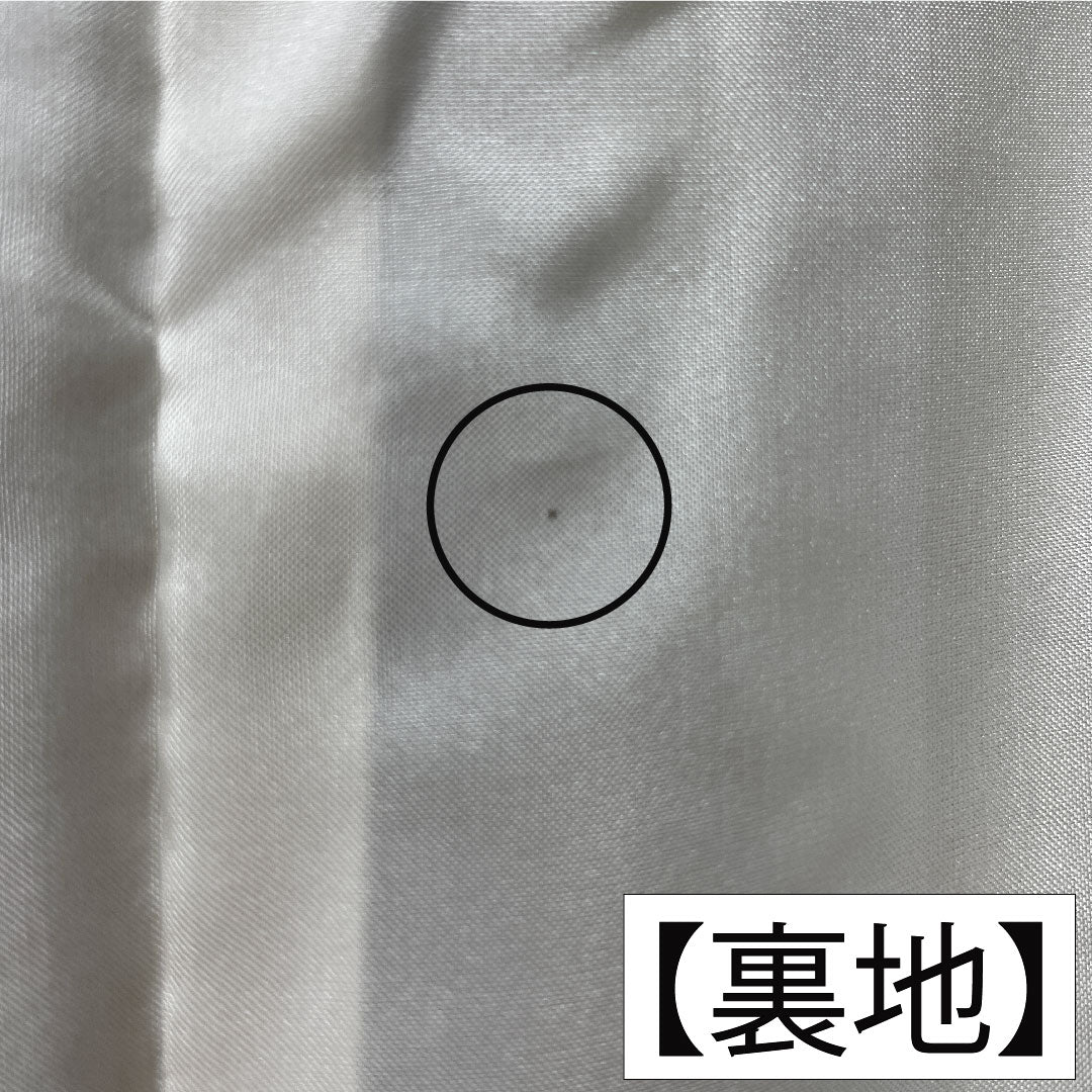 訪問着 正絹 袷 身丈163cm 裄丈68cm 亜麻色（あまいろ） 京友禅 草花模様 Aランク 緑系 1112005963419