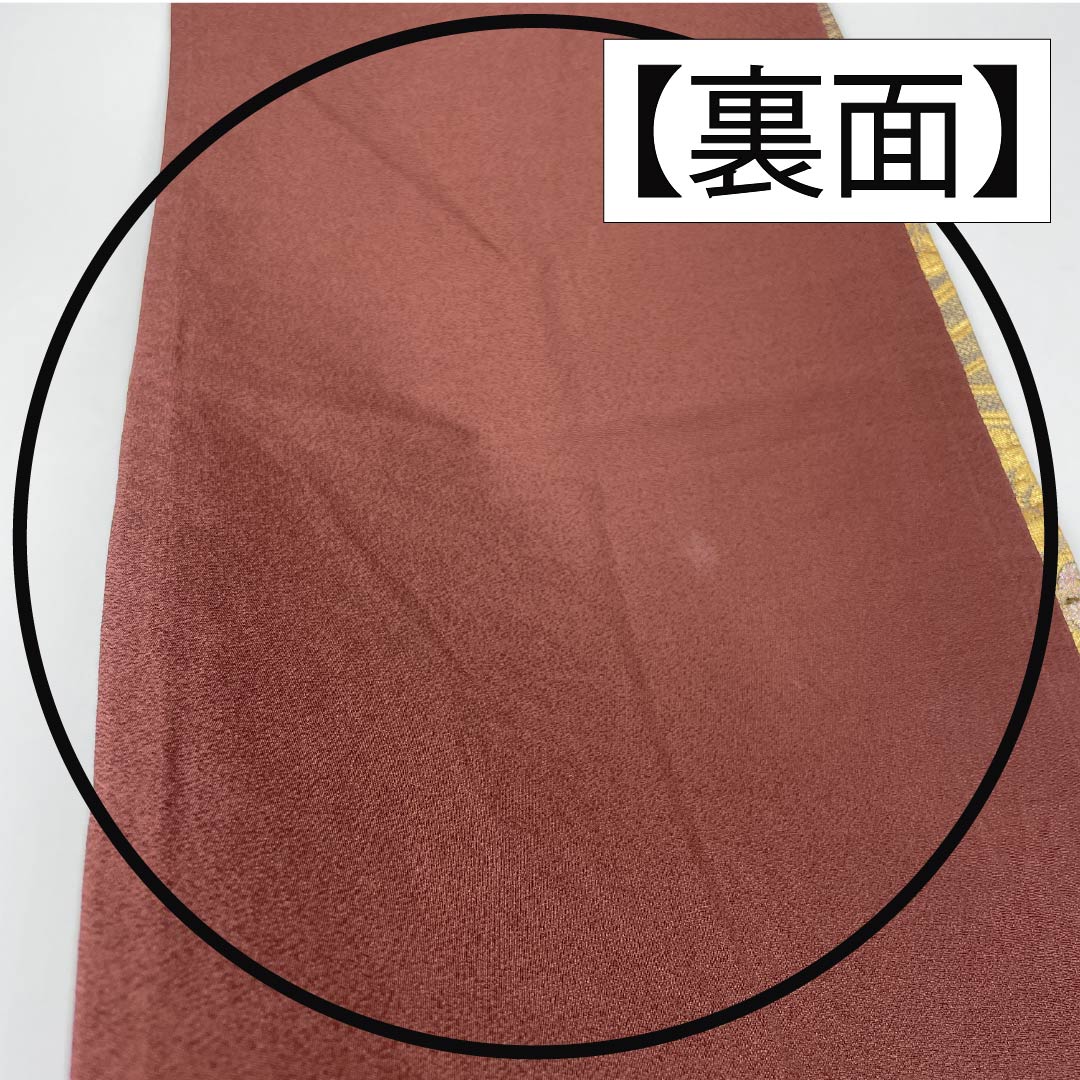 袋帯 正絹 留袖用 辻ヶ花 帯丈432cm Sランク ポイント柄 フォーマル 金系 1123013922321