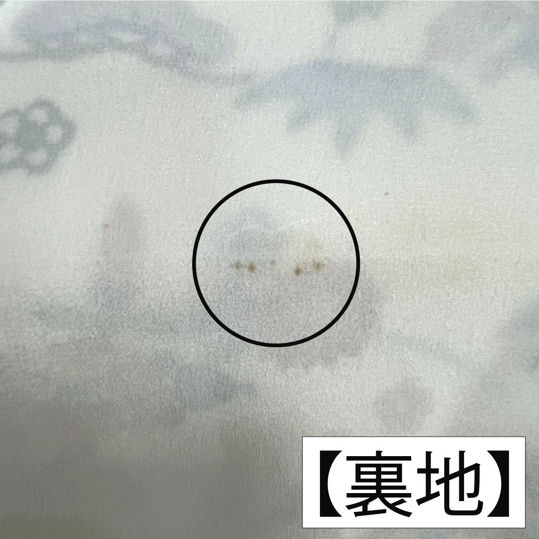 小紋 正絹 身丈157cm 裄丈64cm 袷 生成り色（きなりいろ） 京紅型 吉祥文様 Aランク クリーム系 1115004893315