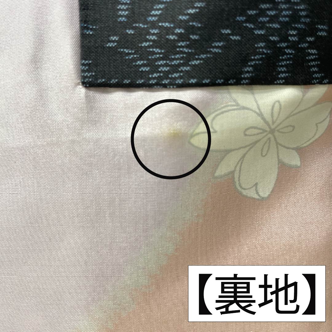 羽織 正絹 Sランク 身丈47cm 裄丈65cm 村山大島 麻の葉 七宝 花 袷 黒系 1117001362910
