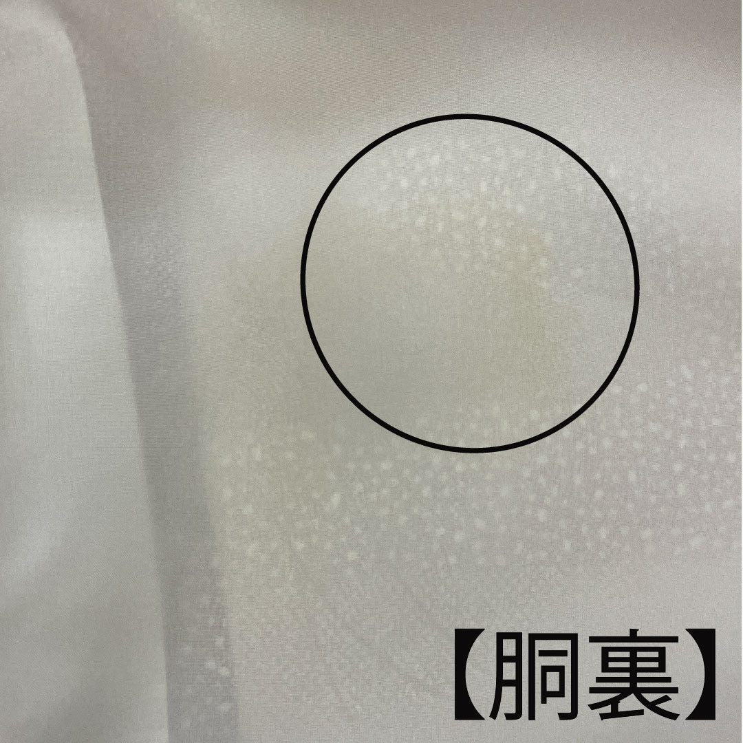 小紋 身丈163cm 裄丈65cm 袷  江戸小紋 洗える着物  ポリ Aランク 茶系 1115001533414