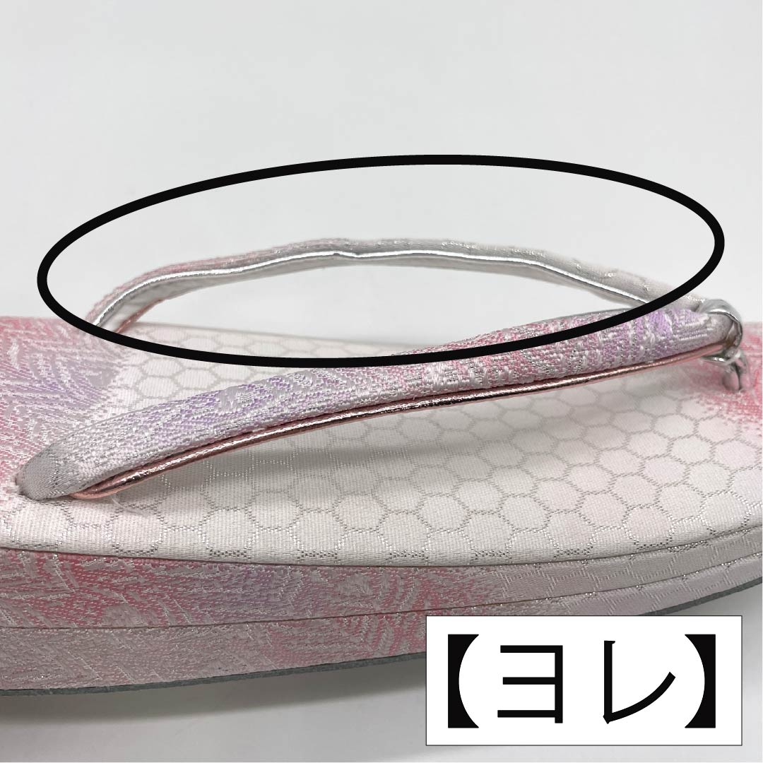 Formal sandals, obi fabric, B-rank, tortoiseshell pattern, length 23cm, size M, silver, product number 1122001314322